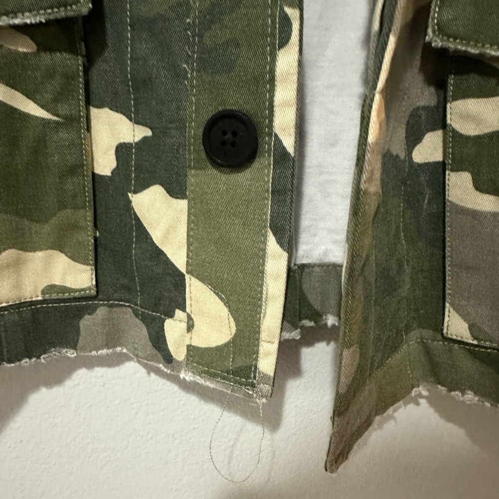 Zadig & Voltaire Green and Black Utility Jacket - Picture 6 of 9